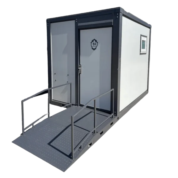 Conteneur 10 pieds Toilettes portatives accessibles aux personnes handicapées – Image 10
