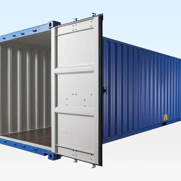Container Maritime 40 Pieds 1er voyage Bleu – Image 2