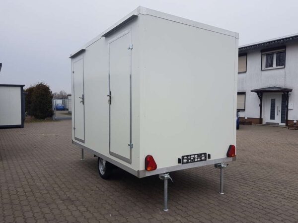 Remorque Sanitaire avec toilette double 3,50x2M 750KG – Image 6