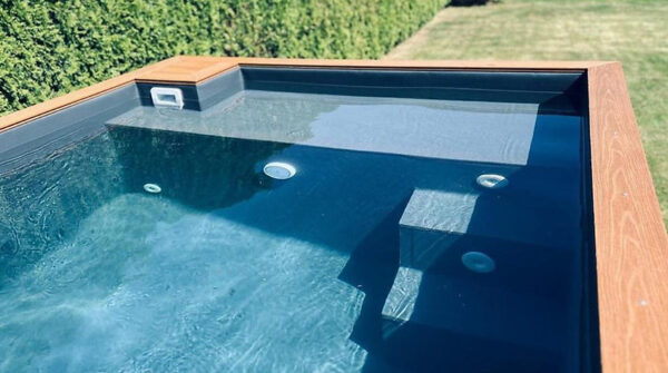 Piscine spa conteneur 3.0mx 2.5m avec jacuzzi, Forfait Confort – Image 2