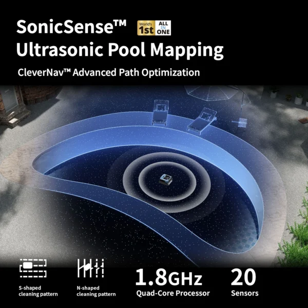 Robot nettoyeur de piscine Beatbot AquaSense Pro – Image 4
