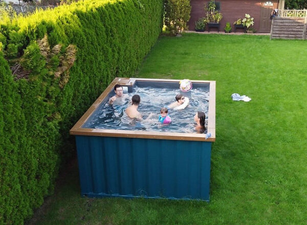 Piscine spa conteneur 3.0mx 2.5m avec jacuzzi, Forfait Confort – Image 3