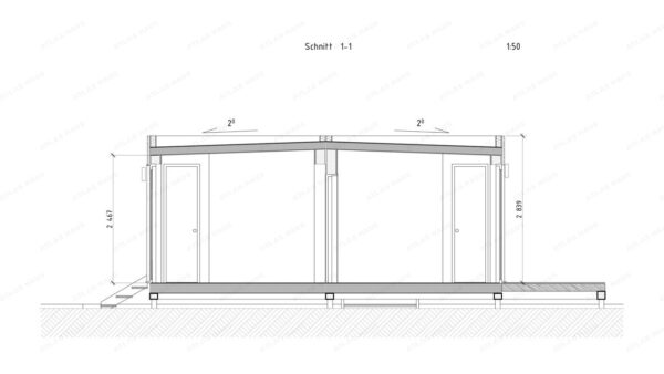 Tiny House - Maison modulaire - Mini-maison, Maison préfabriquée - 72 m² - Économe en énergie - Modèle SIP – Image 4