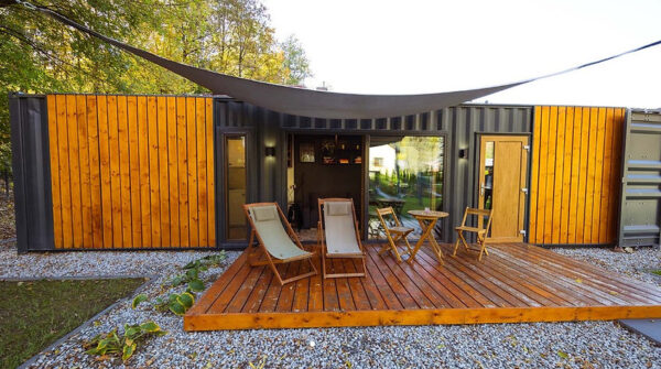Maison conteneur habitable toute l’année – 25 m² de confort et modernité – Image 11