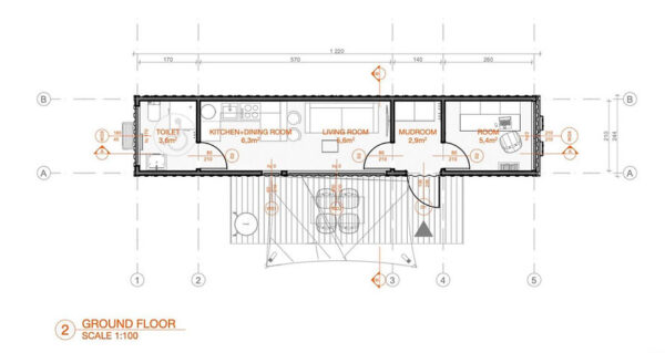 Maison conteneur habitable toute l’année – 25 m² de confort et modernité – Image 3