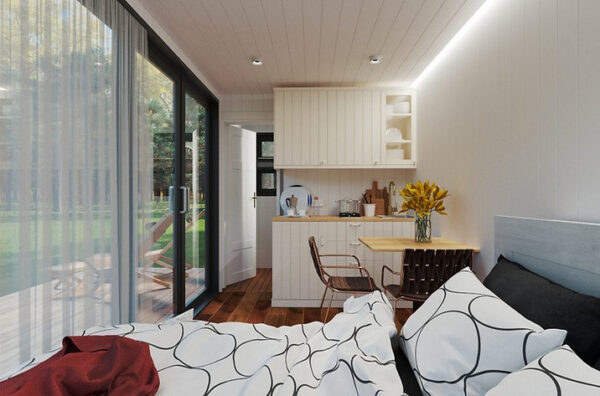 Tiny House Container Recyclé « Bliss » – 13,2 m², Écologique et Confortable – Image 15