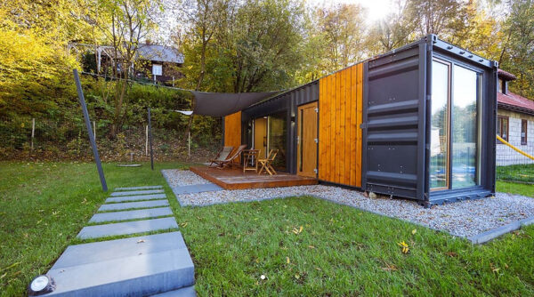 Maison conteneur habitable toute l’année – 25 m² de confort et modernité – Image 10