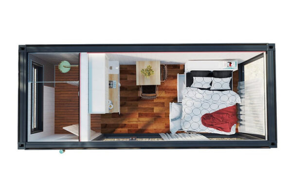 Tiny House Container Recyclé « Bliss » – 13,2 m², Écologique et Confortable – Image 14