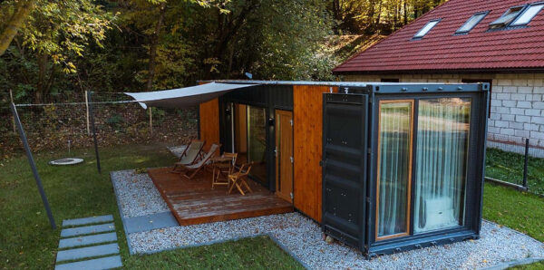Maison conteneur habitable toute l’année – 25 m² de confort et modernité – Image 8