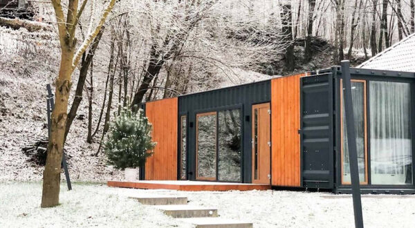 Maison conteneur habitable toute l’année – 25 m² de confort et modernité – Image 9