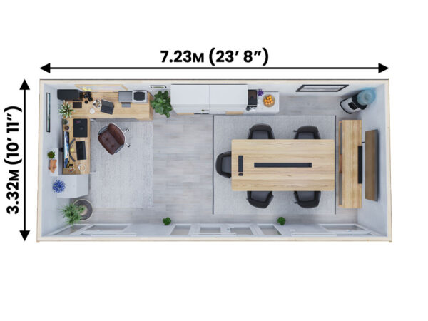 Bureau de jardin traité sous pression Dominator – Solide – Image 4